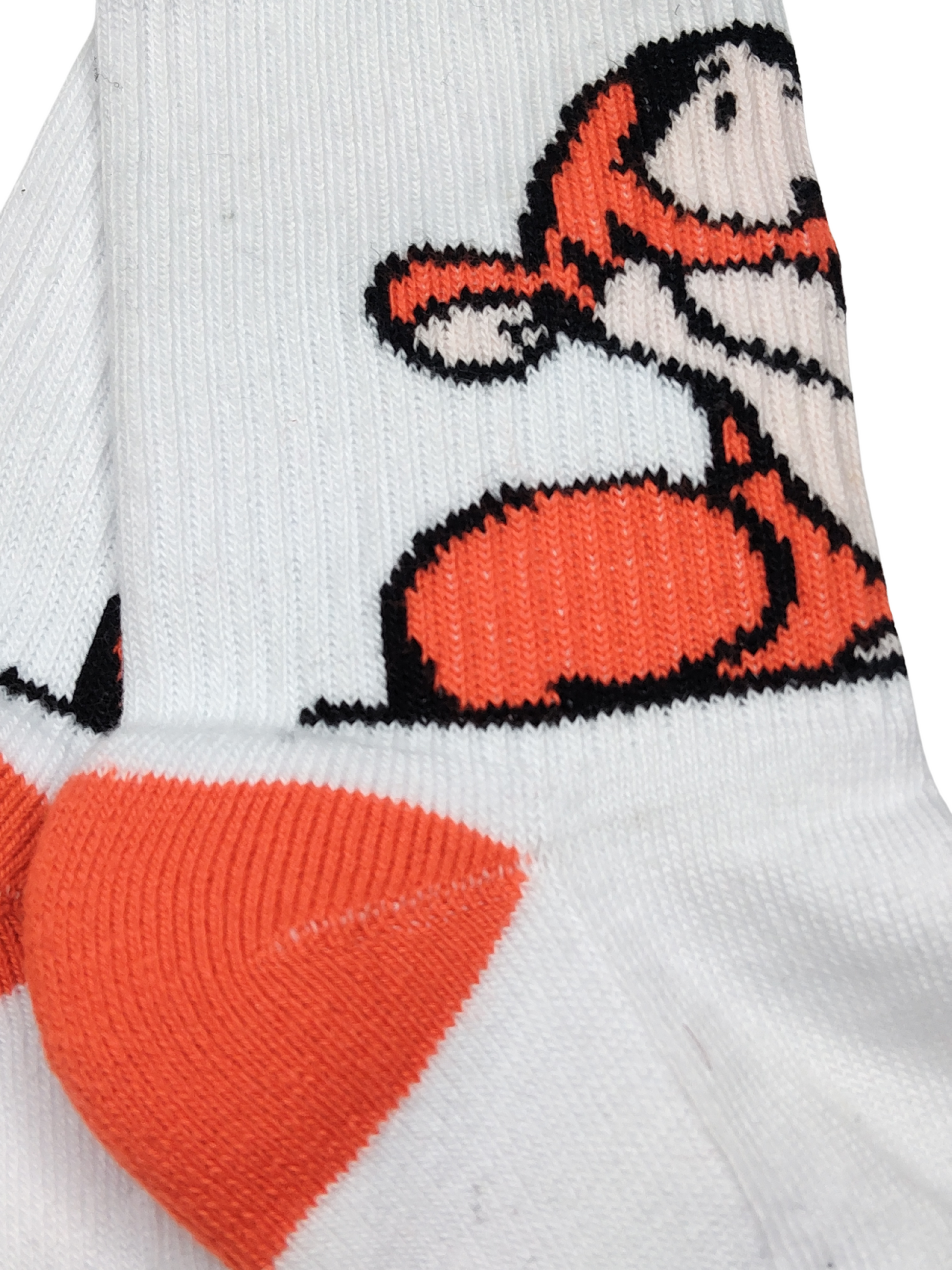 Media Baby Futsalera “Tigger” – Estilo Naranja-Blanco