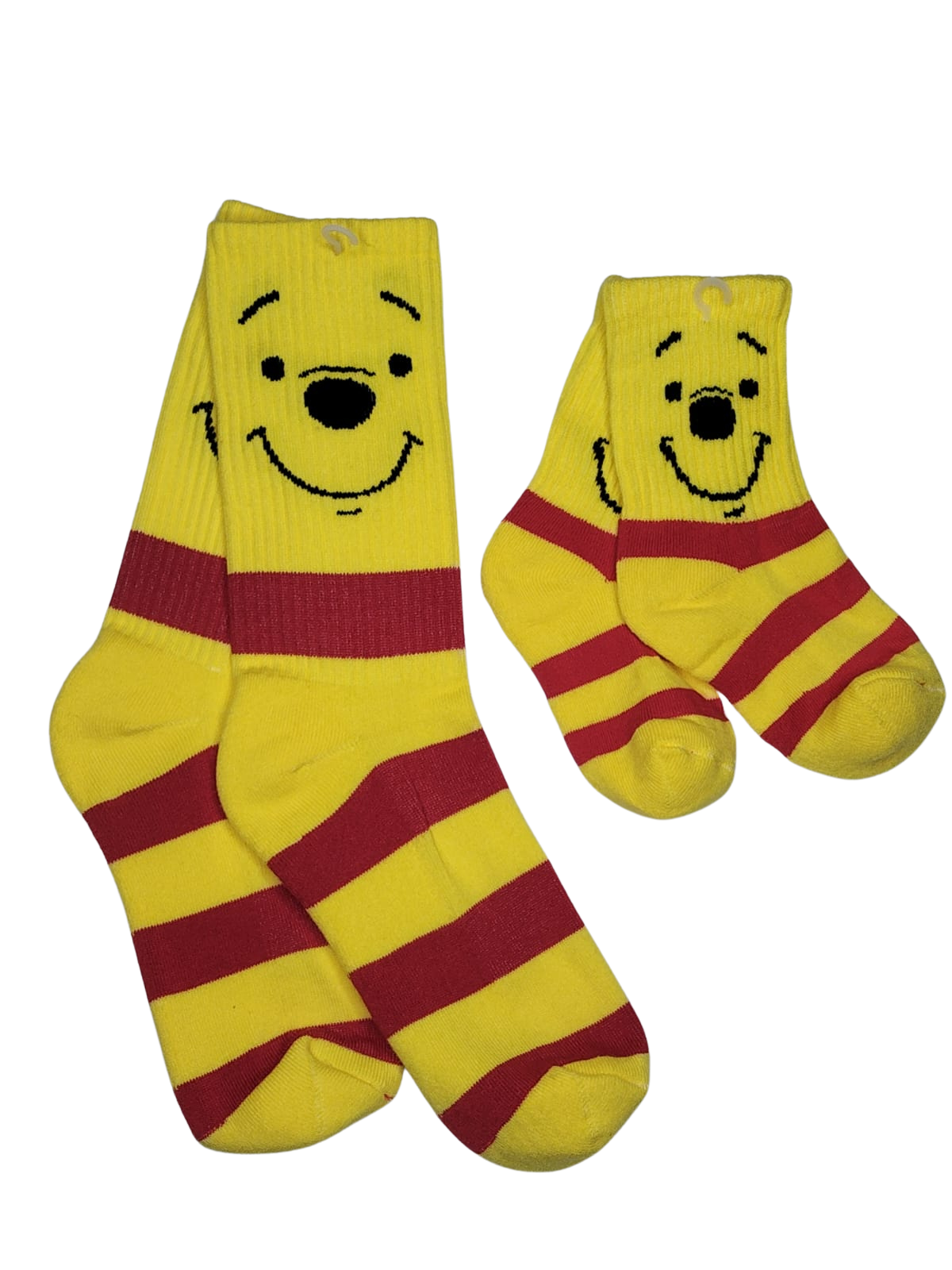 Set de Medias "Winnie Pooh" Papá e Hijo – Estilo Futsalero