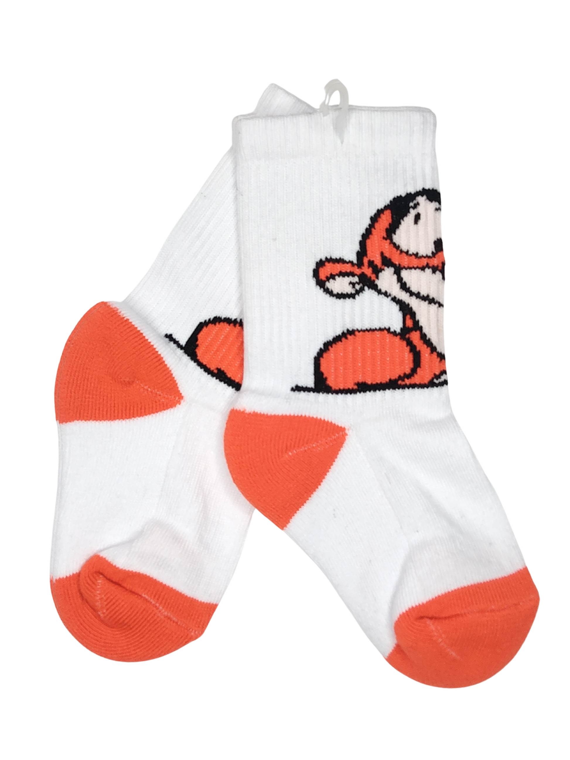 Media Baby Futsalera “Tigger” – Estilo Naranja-Blanco